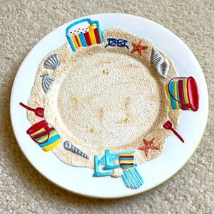 Beach Themed Yankee Candle Plate 🏖